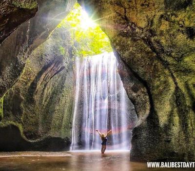 Hidden Fabulous Ubud Tukad Cepung Waterfall Tour