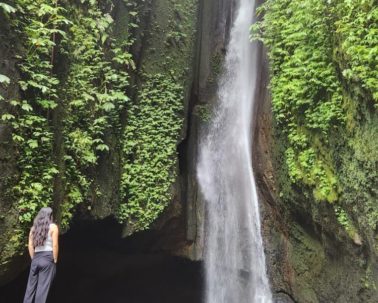 Discovering True Beauty at Leke Leke Waterfall, Antapan Luwus Village, Baturiti Tabanan