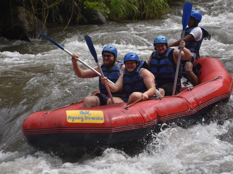 Bali White Water Rafting Tours Package