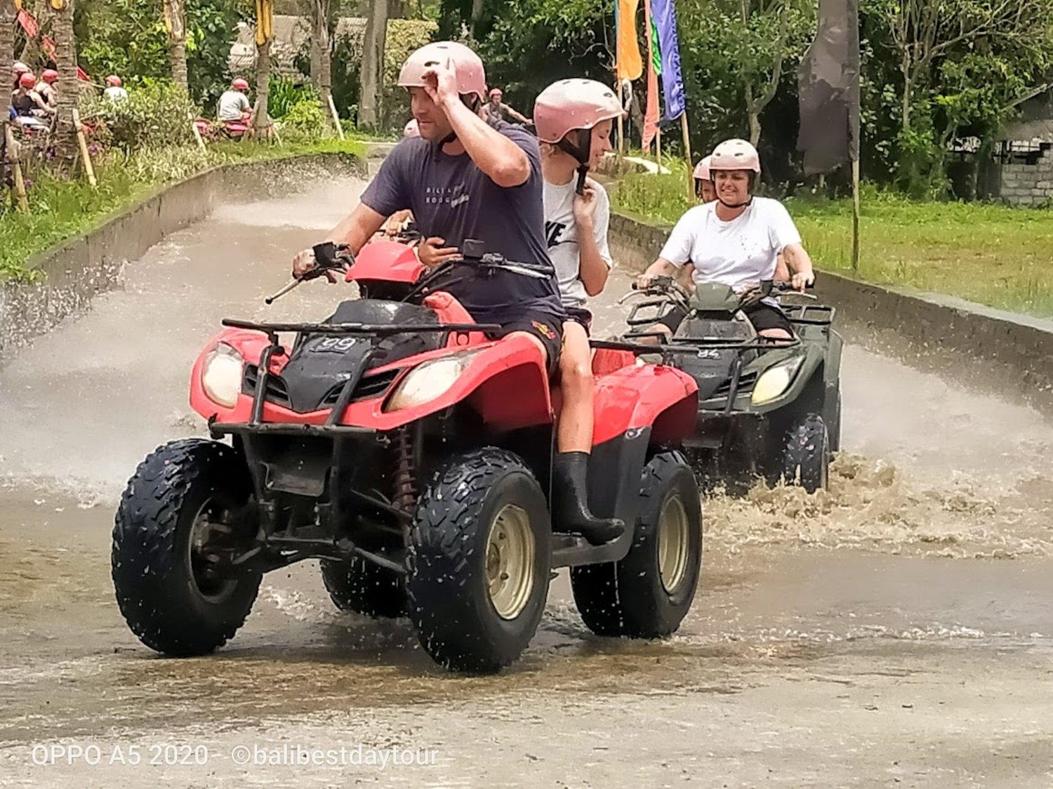 Bali Quad Bike Adventure with Jungle Forest and Temple