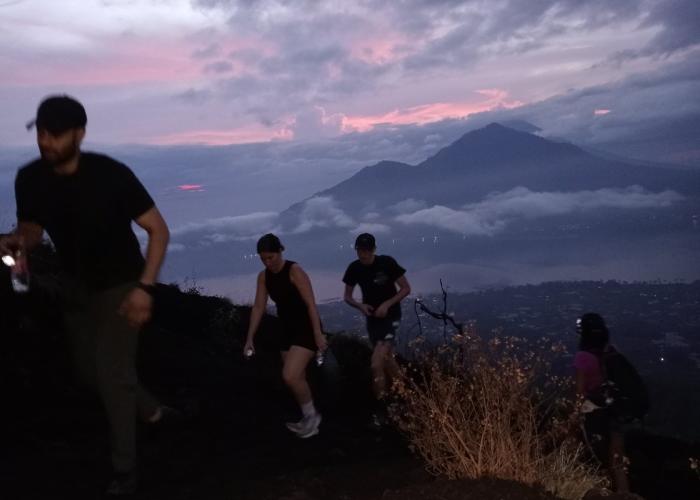 batur volcano