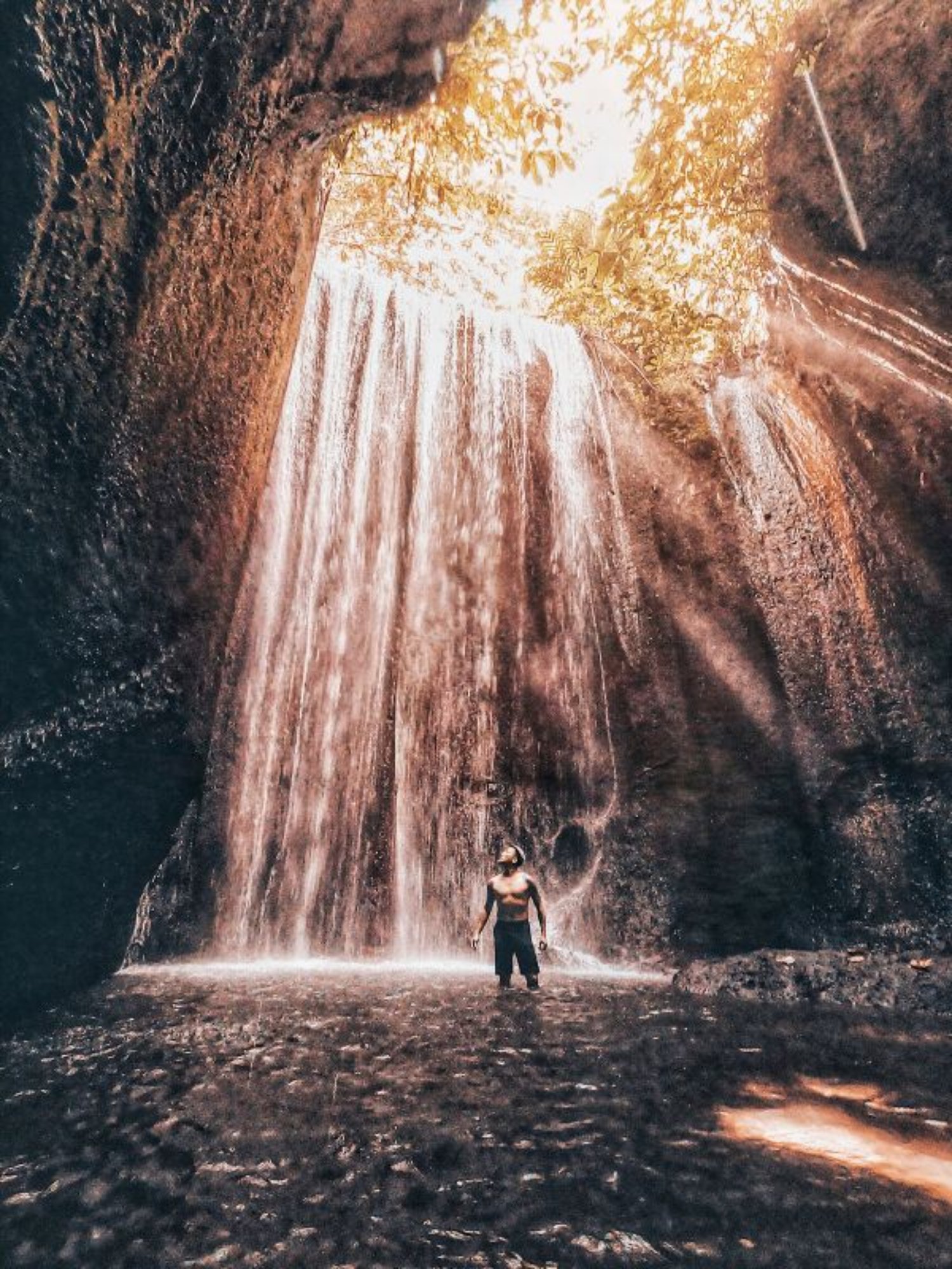 Bali Tukad Cepung Waterfall