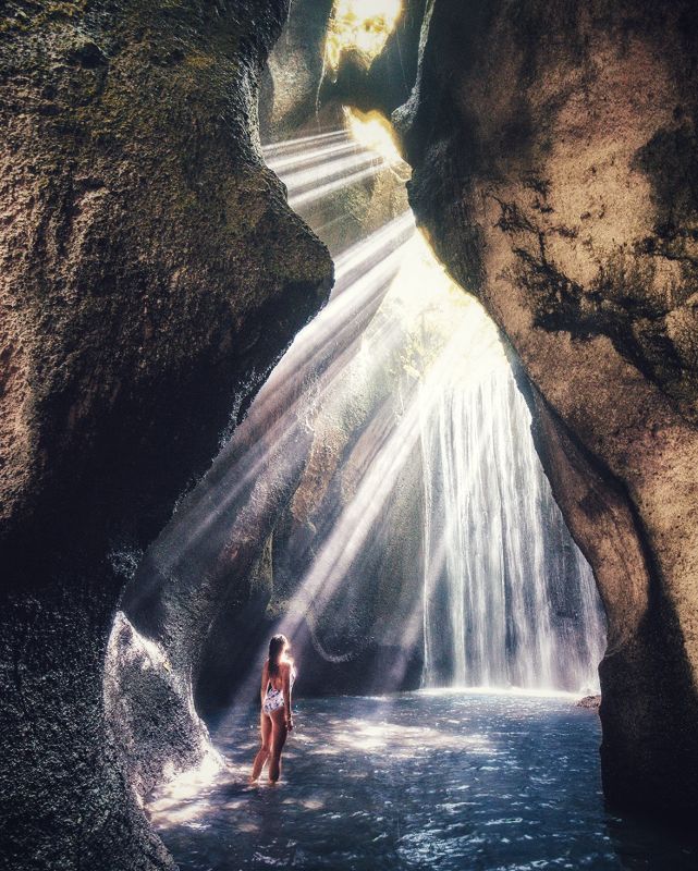 Tukad Cepung Waterfall Bali